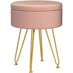 puff banqueta cpintltr veludo blush a-bi