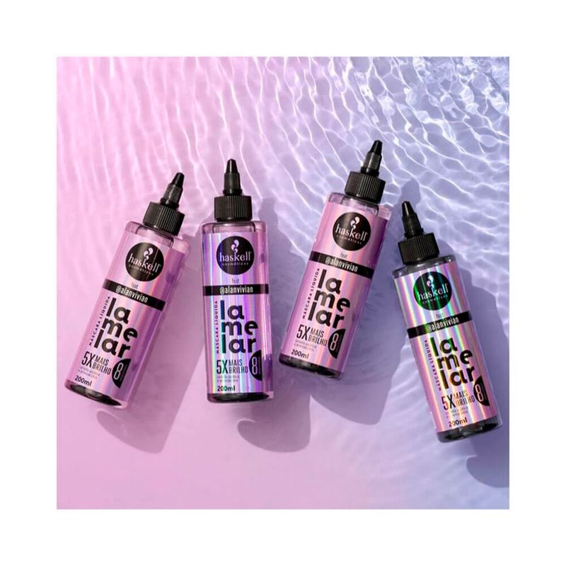 máscara capilar líquida haskell lamelar 200ml