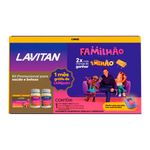 kit polivitamínico lavitan cabelos e unhas + a-z original + a-z mulher cimed