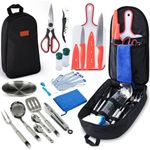 conjunto 12 peças cozinha fortitude21 preto a-bi