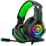 headset gamer ozeino pc/ps verde a-bi
