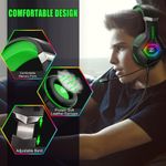 headset gamer ozeino pc/ps verde a-bi