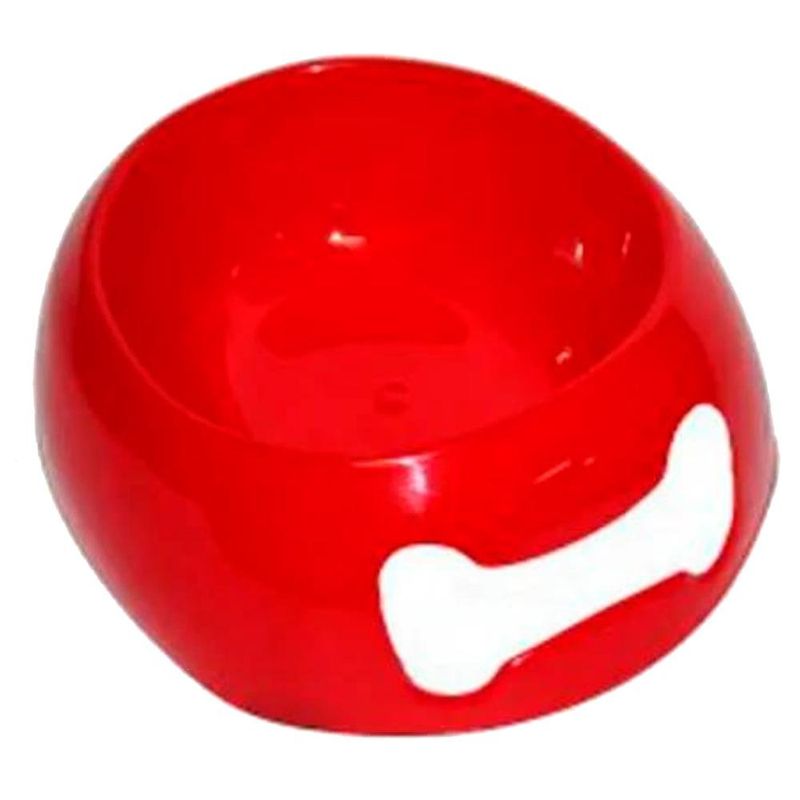 comedouro stillpet soft médio 900ml vermelho (mp)