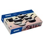 jogo de panelas tramontina 7 peças linz preto 28299006