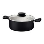 jogo de panelas tramontina 7 peças linz preto 28299006