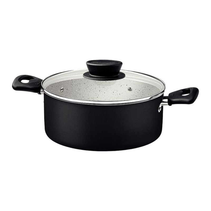 jogo de panelas tramontina 7 peças linz preto 28299006