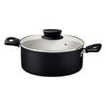 jogo de panelas tramontina 7 peças linz preto 28299006