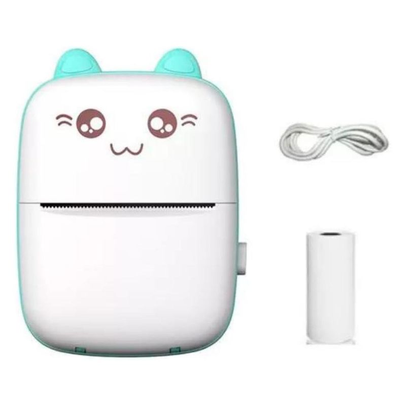 mini impressora portátil kapbom ka-a8c verde (mp)