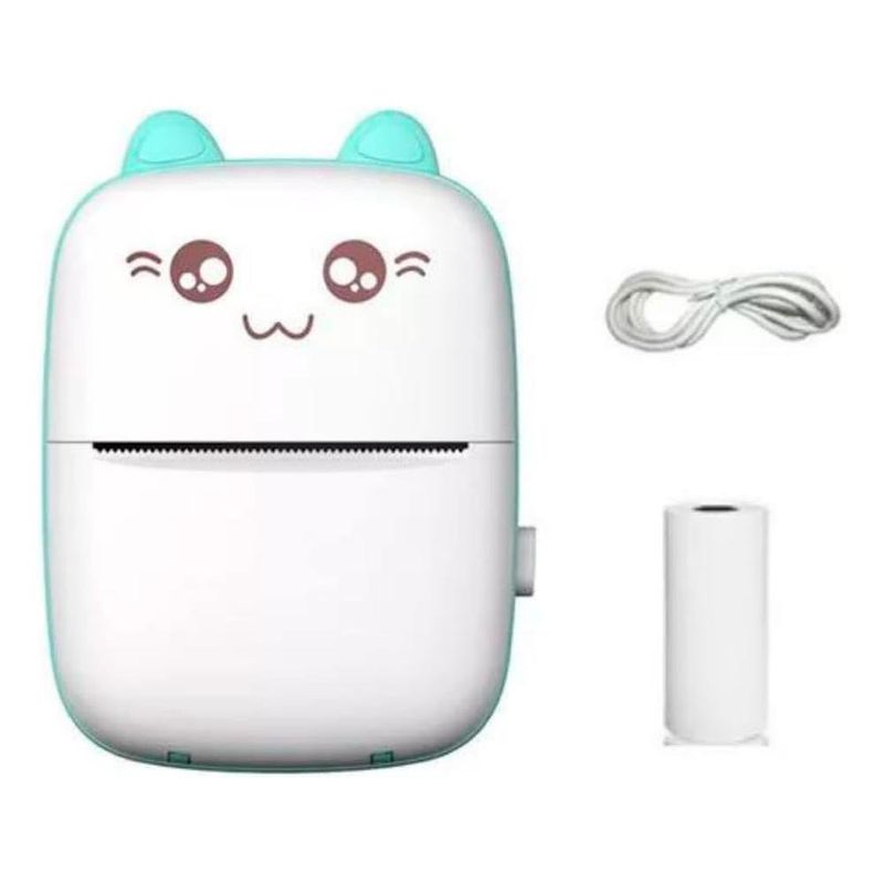 mini impressora portátil kapbom ka-a8c verde (mp)