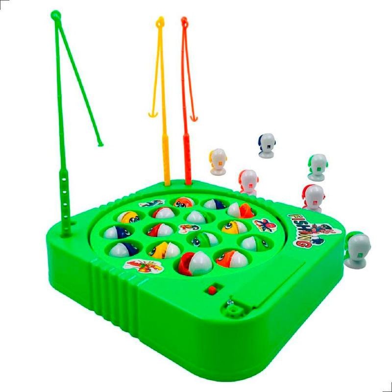jogo recreativo polibrinq pega peixe verde (mp)