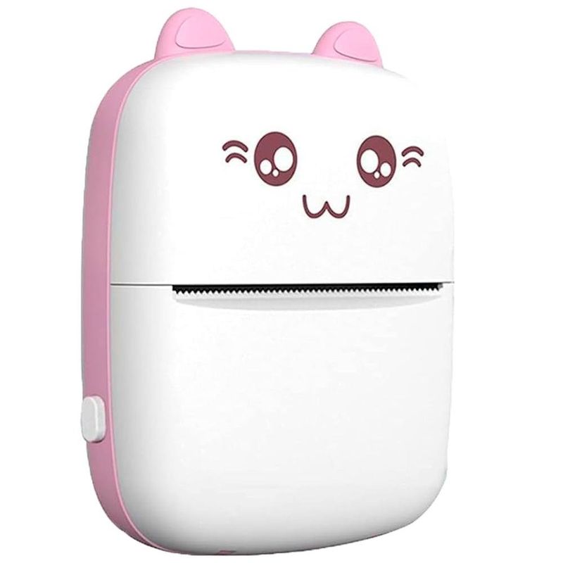 mini impressora portátil kapbom ka-a8c rosa (mp)