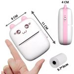 mini impressora portátil kapbom ka-a8c rosa (mp)