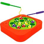 jogo recreativo polibrinq pega peixe laranja (mp)
