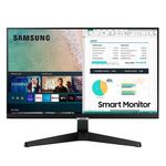 monitor led smart samsung 24 full hd wide m5 bluetooth preto (mp)