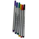 marcador de texto fine up leonora ponta 0.7 6 cores (mp)