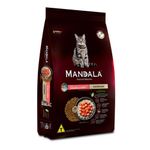 ração mandala gato castrado salmão arroz 10,1kg (mp)