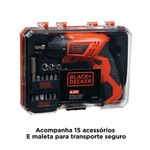 parafusadeira black+decker bateria 4815k