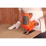serra tico-tico black+decker 127v 400w laranja bes603-br