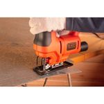 serra tico-tico black+decker 127v 400w laranja bes603-br