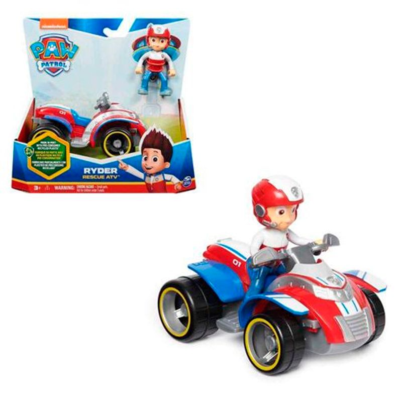 carrinho de brinquedo sunny patrulha canina ryder 2725