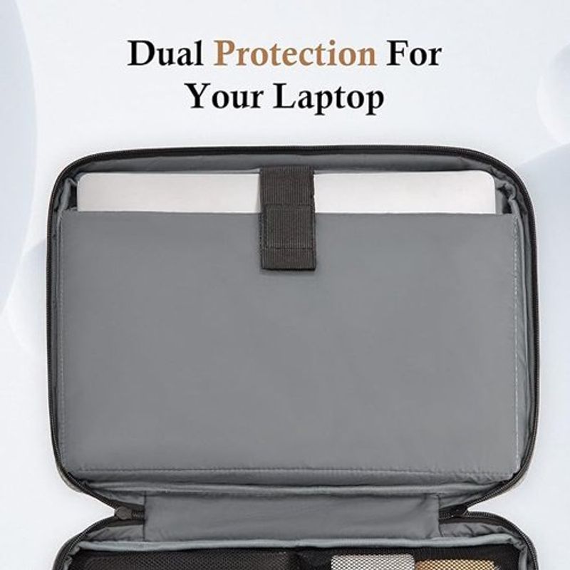 capa para notebook bagasin 11 à 17" cinza a-bi