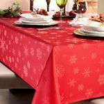 toalha mesa branyl il snow 140x210cm vermelho (mp)