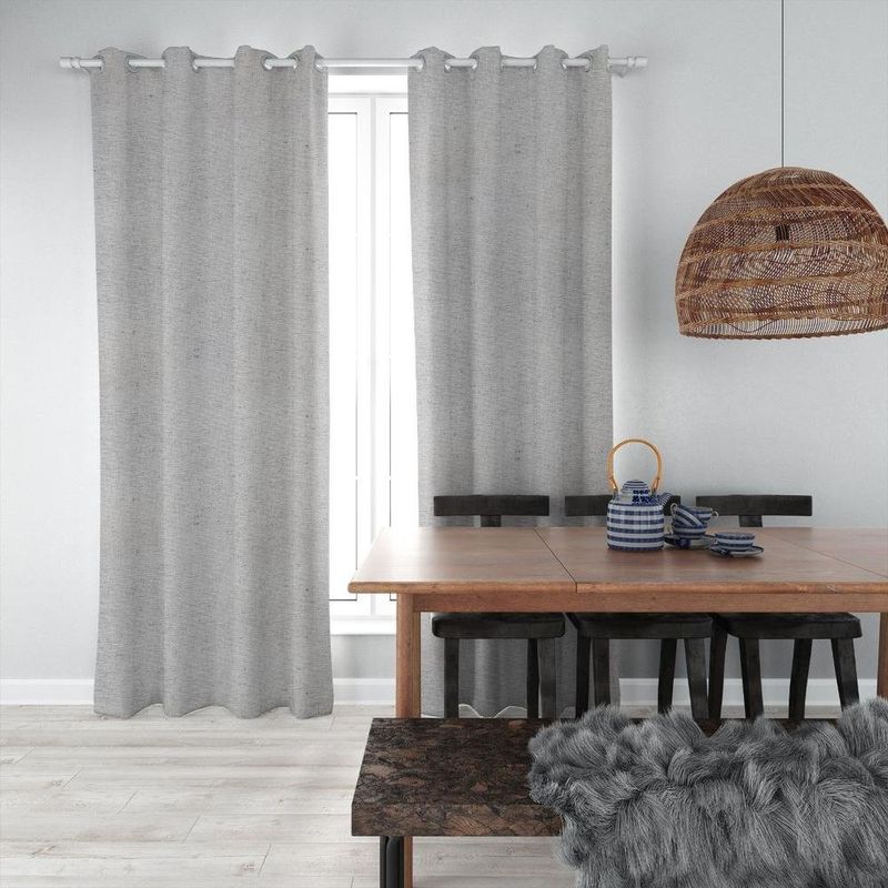cortina branyl monaco alb 250x380cm cru cinza (mp)
