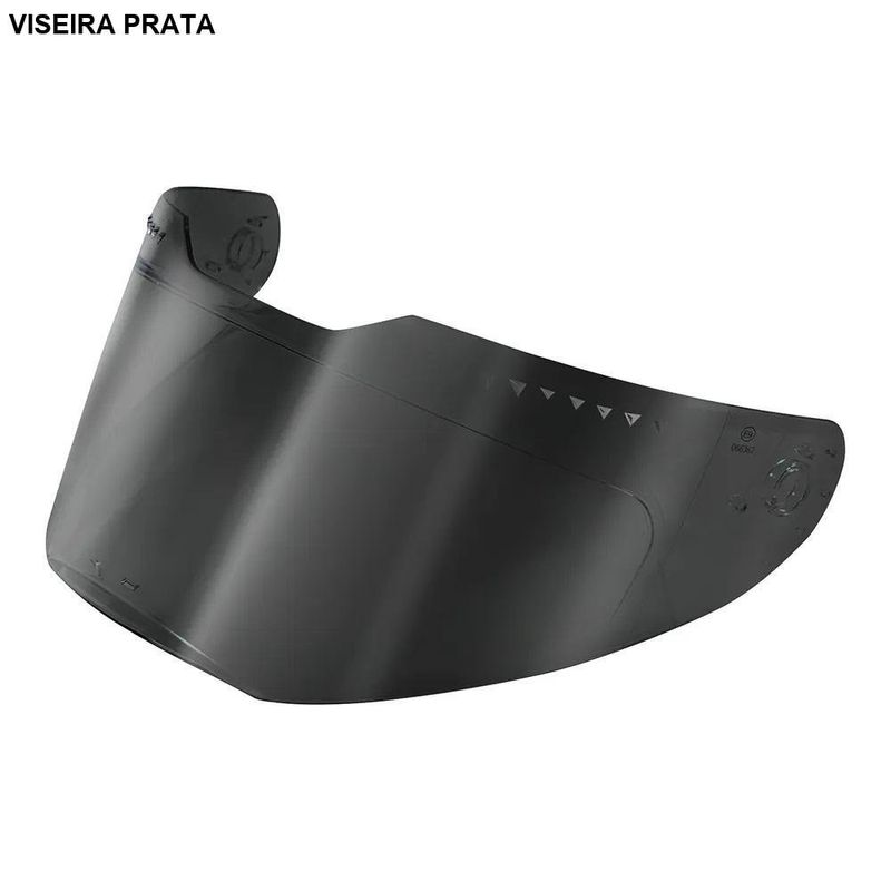 viseira race tech volt prata high iridium (mp)