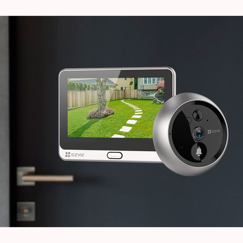 vídeo porteiro ezviz wi-fi 1080p (mp)