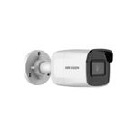 câmera de segurança hikvision ip bullet 1080p plástico e metal 4mm (mp)