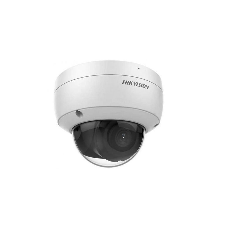 câmera de segurança hikvision ip acusense dome 4mp (mp)