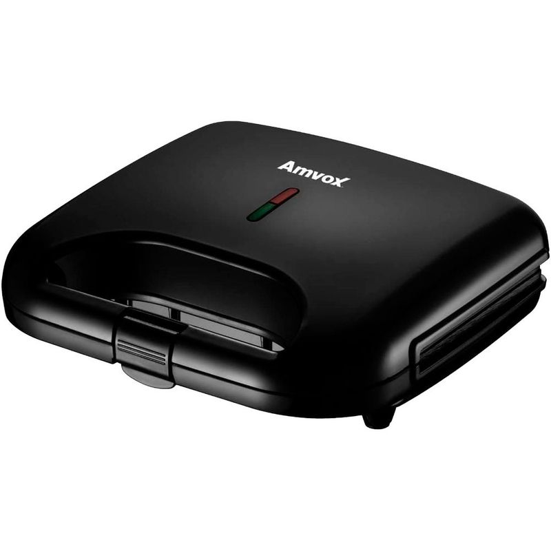 sanduicheira amvox ams370 750w preto (mp)