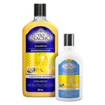 kit tio nacho engrossador antiqueda shampoo 415ml + condicionador 200ml