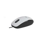mouse com fio multilaser 1200dpi branco mo389 (mp)