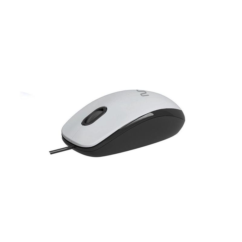 mouse com fio multilaser 1200dpi branco mo389 (mp)