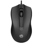 mouse com fio hp 100 classic ahp0004 preto (mp)