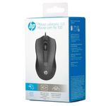 mouse com fio hp 100 classic ahp0004 preto (mp)