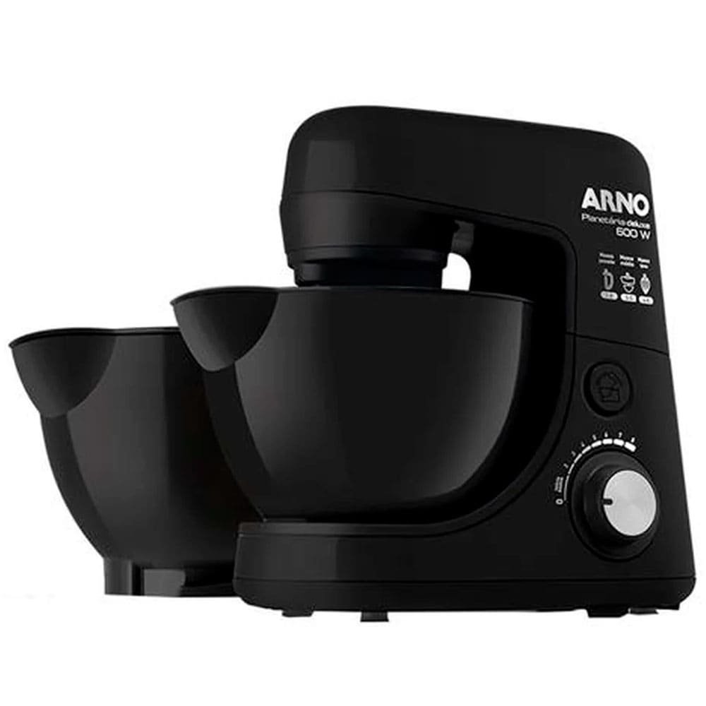 Batedeira Planetária Arno Deluxe Sx31 Preto 110v