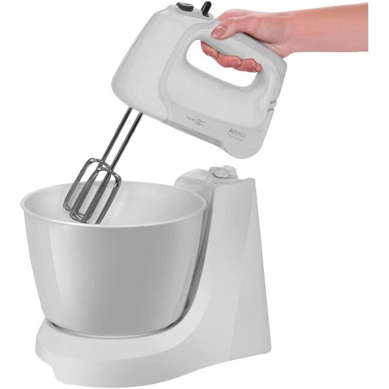 batedeira arno mini chef 400w 127v branco (mp)