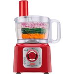 multiprocessador arno multichef 127v 700w vermelho (mp)