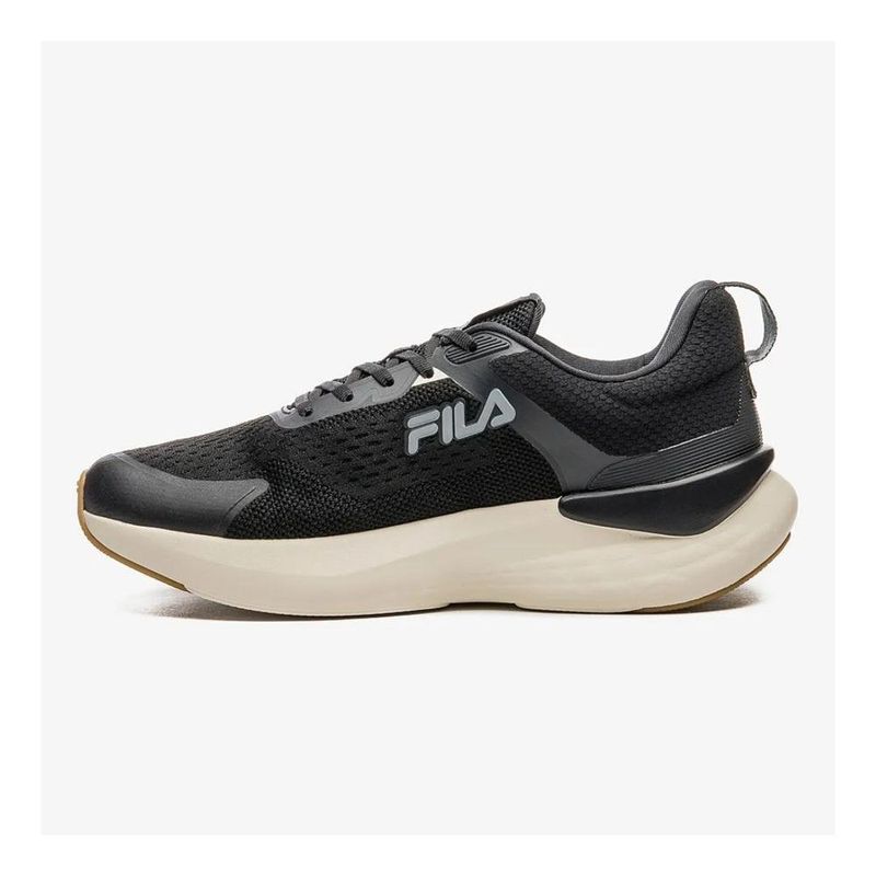 tênis masculino n°38 fila improve preto bege cinza (mp)
