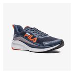 tênis masculino n°41 fila prisma marinho laranja (mp)