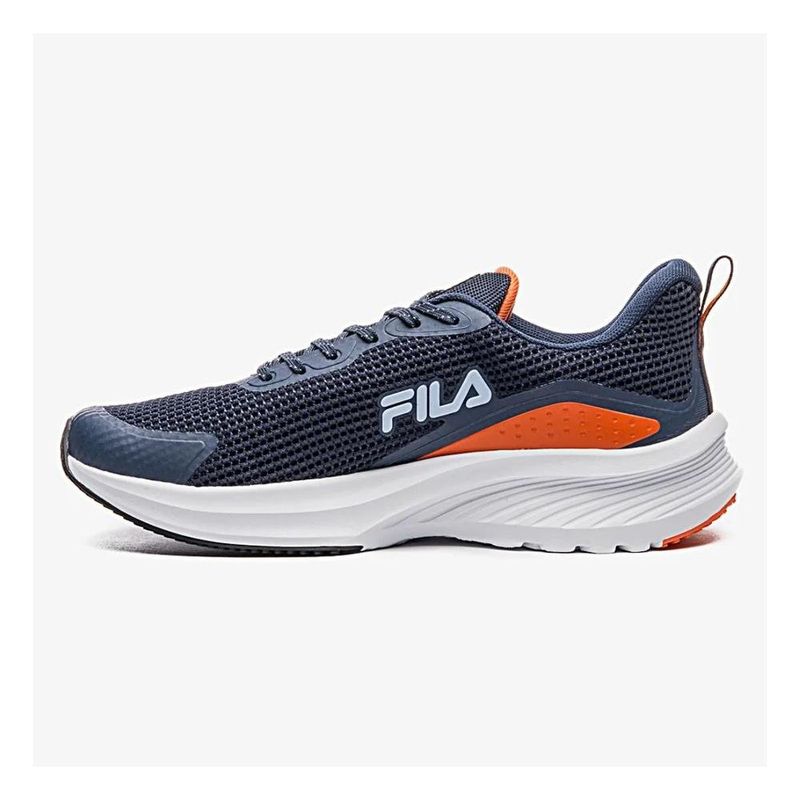 tênis masculino n°41 fila prisma marinho laranja (mp)