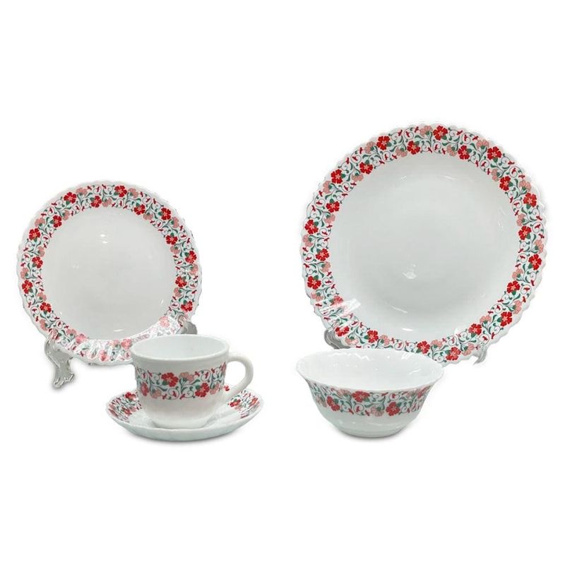 jogo de jantar fratelli 20 peças english summer (mp)