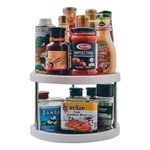 organizador giratório casita multiuso 24x18cm branca (mp)