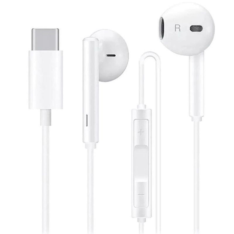 fone de ouvido h'maston tipo-c ej-105 branco (mp)