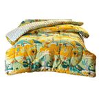 edredom teka kids solteiro dinossauro 140x215cm 100% algodão (mp)