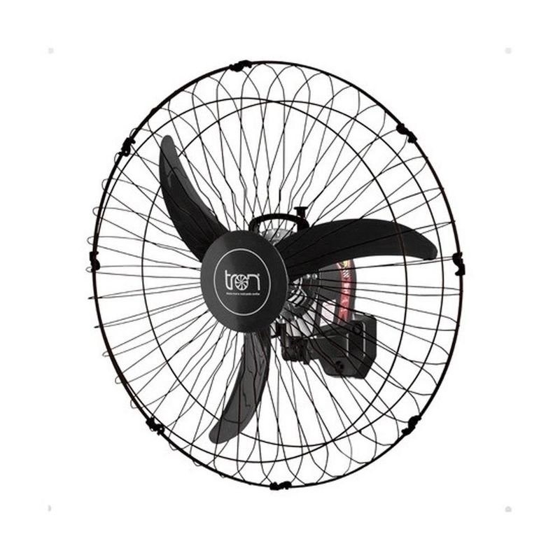 ventilador de parede tron oscilante c1 50cm 127v 140w preto (mp)