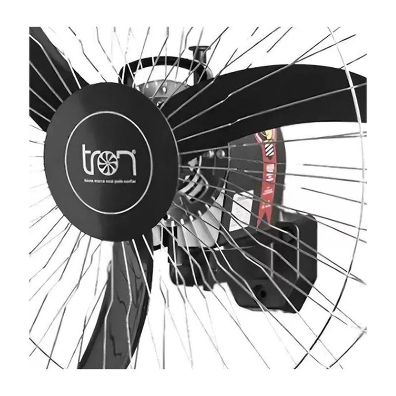 ventilador de parede tron oscilante c1 50cm 127v 140w preto (mp)