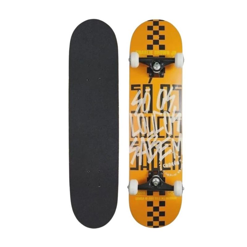skate bel charlie brown jr laranja suporta até 100kg kr402118 (mp)